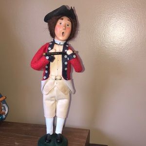 The Carolers - Williamsburg - Bicentennial - 1999 - Byers’ Choice - Flute